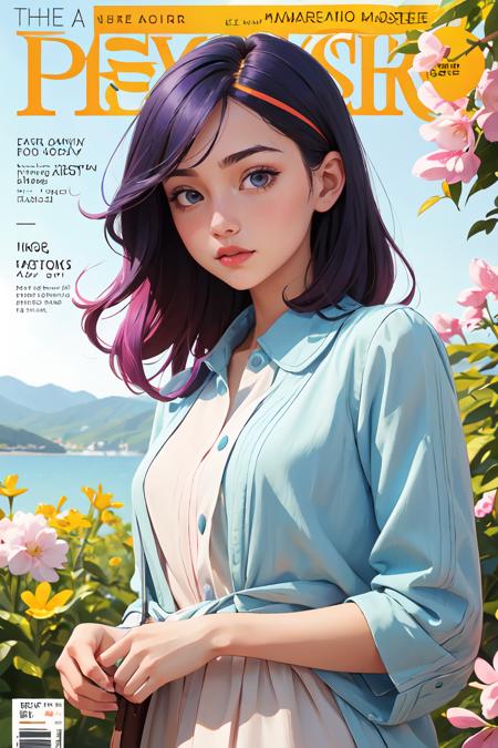 407604-3804834824-1girl, Masterpiece, Best quality, spring outfit, Colorful hair, Outdoor, MagazineCover ,Upper body, _lora_GoodHands-beta2_0.8_,.png